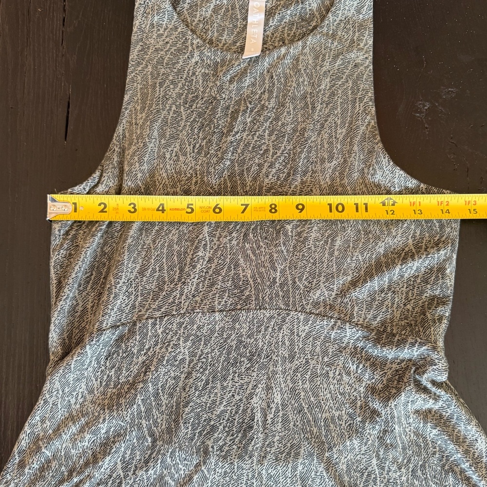 Athleta Santorini Thera Printed Dress in Mojave Laurel Olive - Picture 6 of 7
